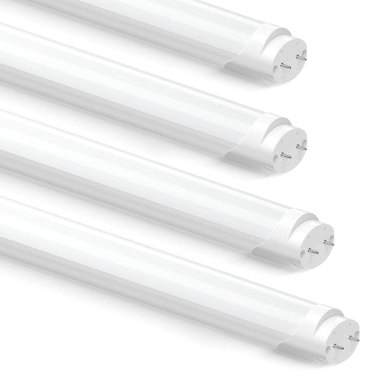 CYLYT Fluorescent Light Bulbs 48 inch, T8 LED Bulb 4 Foot Type A+B Replacement for F32T8 or F40T12 Tube, 26W 3400LM 4100K Cool White, Double or Single