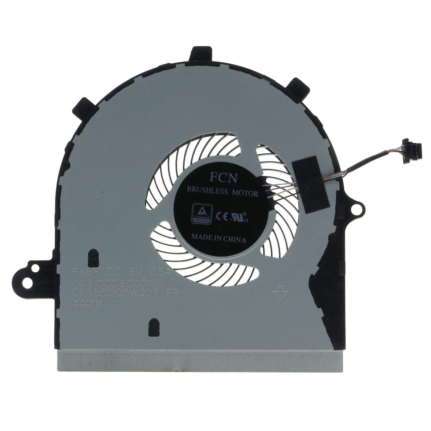 CPU Cooling Fan for Dell Inspiron 15 7586 2-in-1 I7586-5045SLV-PUS 60MGH 060MGH