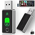 Wireless CarPlay Adapter for iPhone & Android Auto 2026 Upgrade 2-in-1, Wired to Wireless, One-Touch Switch, Fast & Stable Connection, Plug & Play