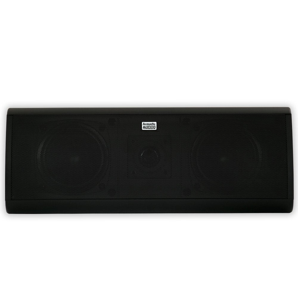 Acoustic Audio AA321B and AA40CB Indoor Speakers Home Theater 3 Speaker Set