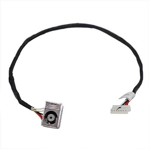 Zahara DC in Power Jack Harness Cable Socket Plug Replacement for HP G72-B66US G72-B62US G72-B60US 35070SU00-H59-G 7Pin