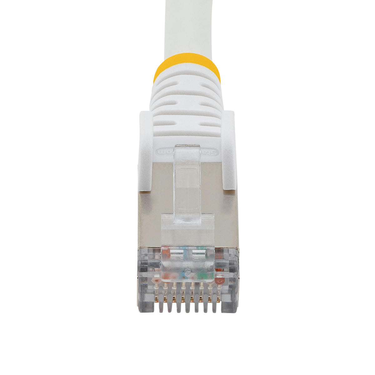 StarTech 50ft Cat6a Snagless Ethernet Cable, S/FTP, 100W PoE++, LSZH, White