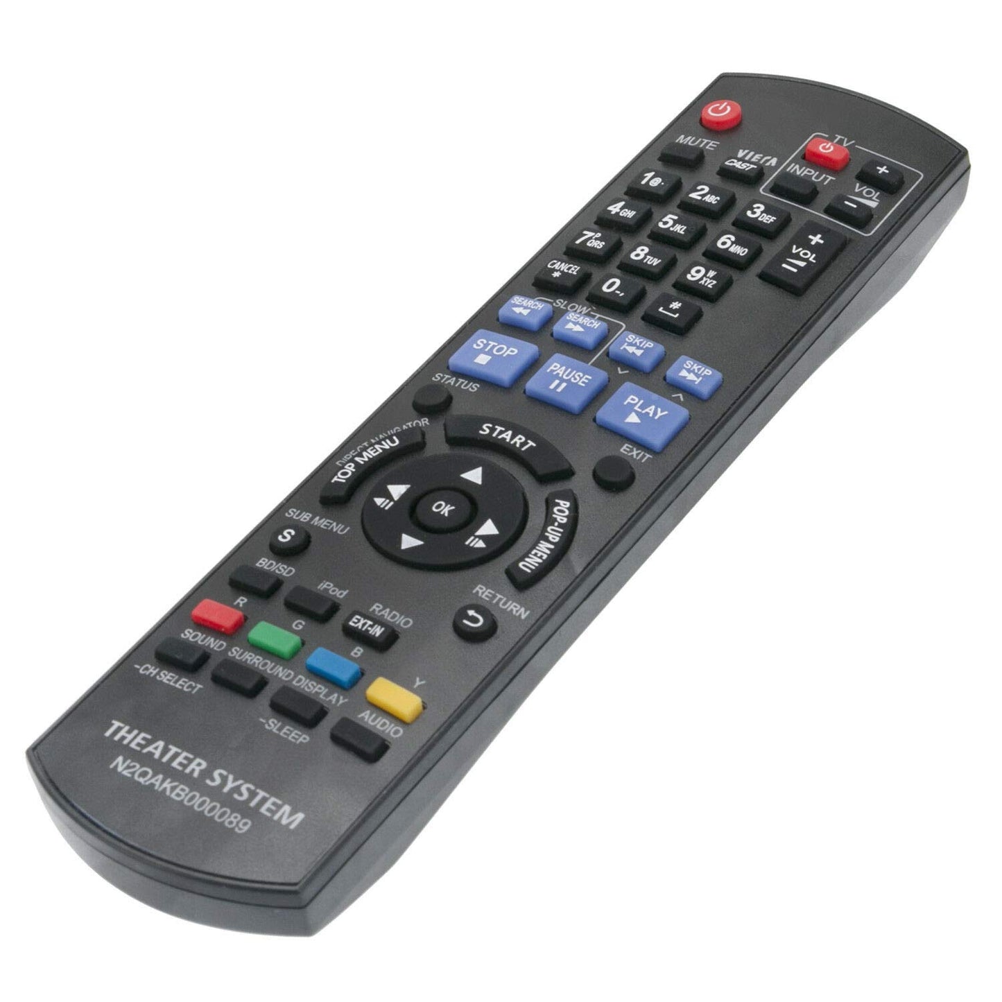 N2QAKB000089 Remote Control for Panasonic SC-BTT350 SA-BT230 SA-BT235 SA-BT330 SA-BT730