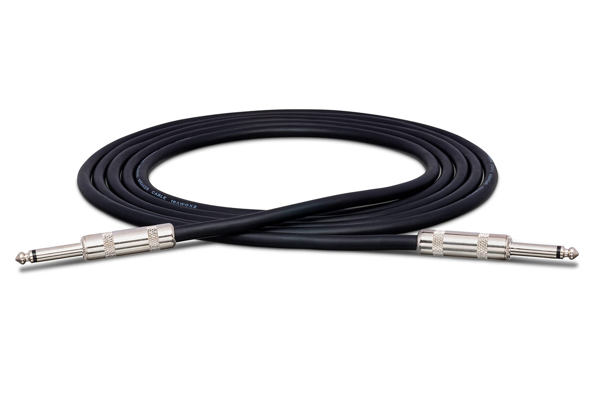Hosa SKJ-650 Speaker Cable, Hosa 1/4 Inch TS to Same, 50 Feet