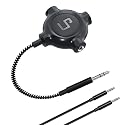 LP Headphone Splitter, Nylon-Braided 3.5mm Audio Stereo Splitter, Male to 3 Female Ports for MacBook, Mac, iPad, iPhone(?6), iPod, Tablet, Laptop, PC