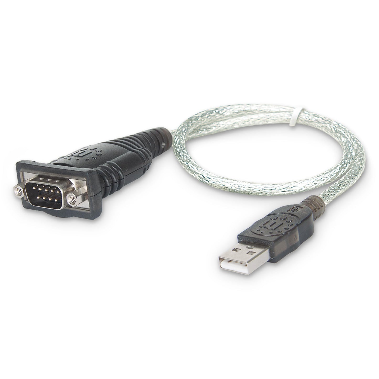 Manhattan USB to Serial Converter Connects One Serial Device to A USB Port (205146)