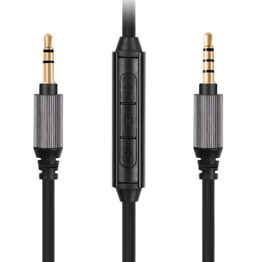 FAAEAL WH-1000XM5 Audio Cable Compatible with Sony WH-1000XM4/XM3 MDR-1AM2 Technica ATH-M50xBT ATH-ANC7B Headphones,in-line mic Control Extension Aux…