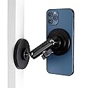 Gym Magnetic Phone Holder for MagSafe, Dual Magnetic Phone Mount for Gym Attach to Metal Surface, Compatible with iPhone 16 15 14 13 Pro Max MagSafe