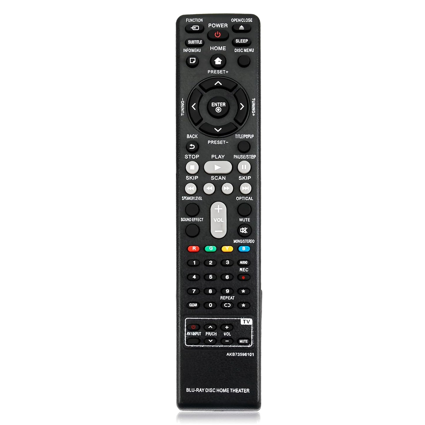 New AKB73596101 AKB73596102 Replace Remote fit for LG Home Cinema System BH9520TW DH6220C DH6220S S62D3-W S62S1-S S62S1-T2 S62S1-W S62S1-W2 S62S2-C