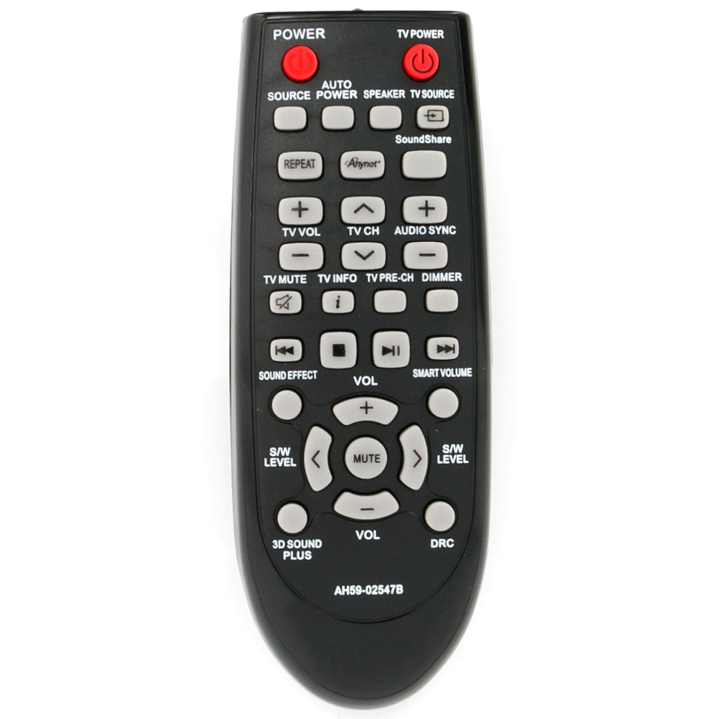 AH59-02547B Soundbar Remote Control Replacement fit for Samsung Sound Bar AH68-02644D-00 HW-F450 HW-F450ZA HW-FM45 HW-FM45C PS-WF450 HWF450 HWF450ZA