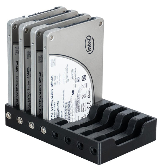 Hard Drive Rack for SSD 2.5", 8 Bay, 7mm Hard Drive, SSD Hard Drive Caddy, HDD Rack, Hard Drive Case