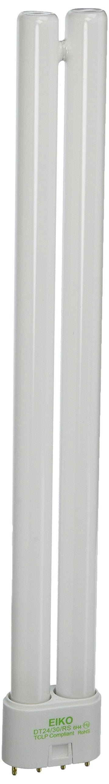 Eiko DT24/30/RS Duo-Tube 3000K 2G11 Base Compact Fluorescent Halogen Bulb, 24W