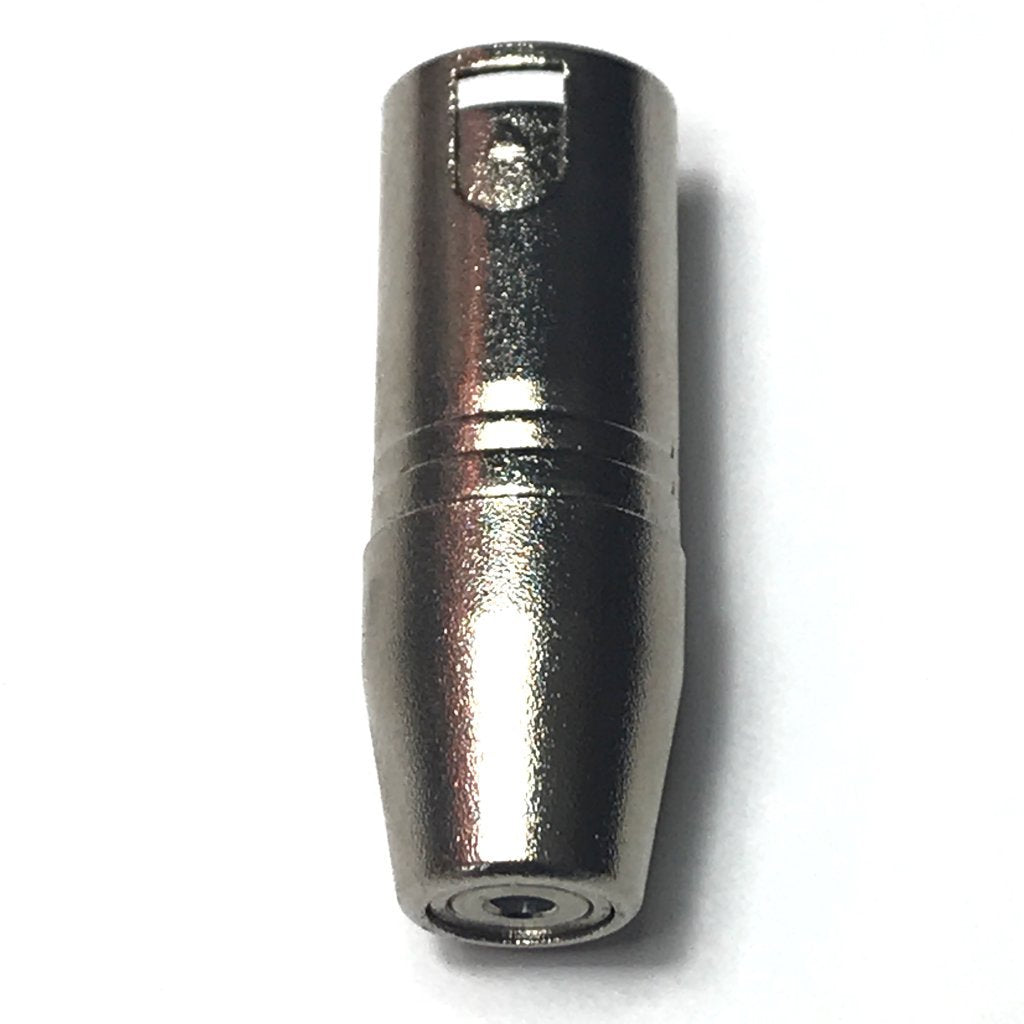 CESS XLR Male to 3.5mm TRS Female Adapter, Balanced Stereo Microphone Audio Connector, 1 Pack