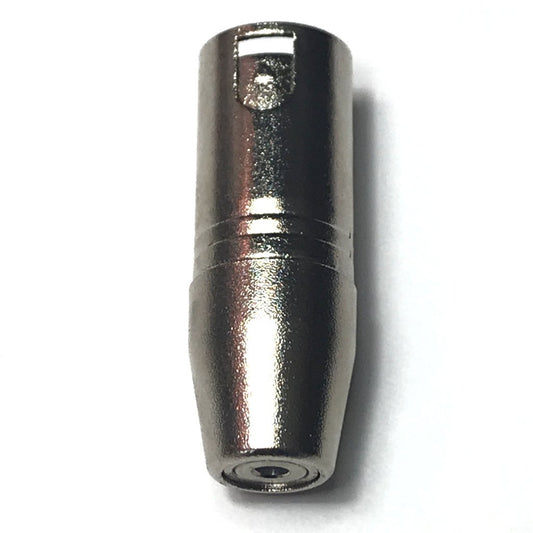 CESS XLR Male to 3.5mm TRS Female Adapter, Balanced Stereo Microphone Audio Connector, 1 Pack