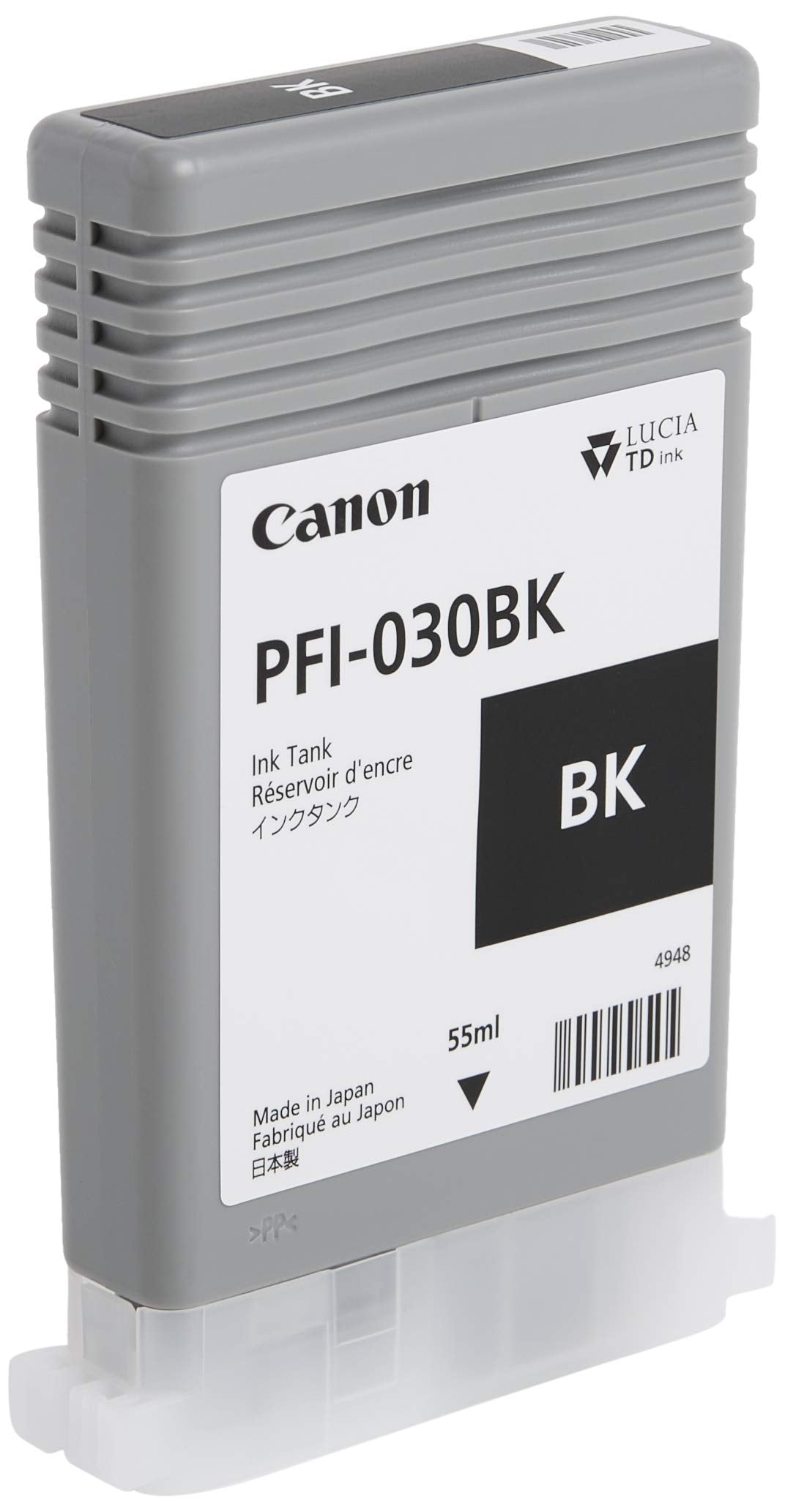 Canon Black Ink 55ml (PFI-030BK) for Canon imagePROGRAF TA-20 and TA-30