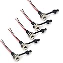 FainWan 5pcs DC-099A DC Female Panel Mount Jact Connector of Charging Wire Threaded Socket with Dustproof Plug IP67 68 Water-Proof Large Current Power