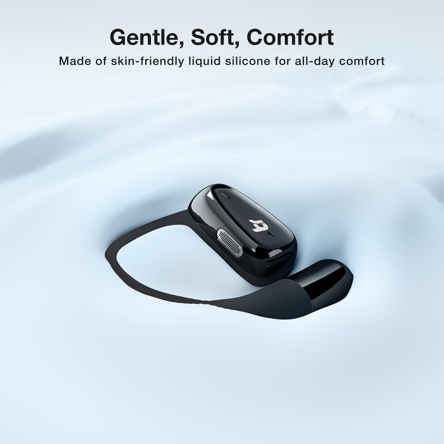 BlitzRock Open Ear Headphones 0.25oz Ultra Lightweight Comfort,0.7mm Thinner Earhooks, Bluetooth 5.4 Over The Ear Earbuds with Clear Calls, IPX7…