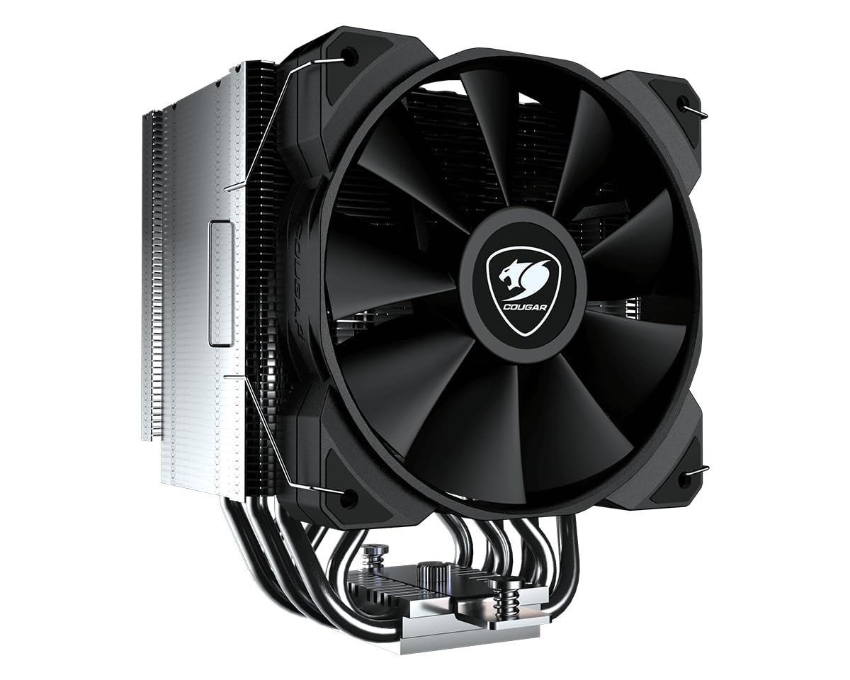 Cougar Forza Premium Air Cooler Series,120mm 2000 RPM, high-Performance Fans, Ultra-Silent Operation,Extremely Cooling (Forza 85 Essential)