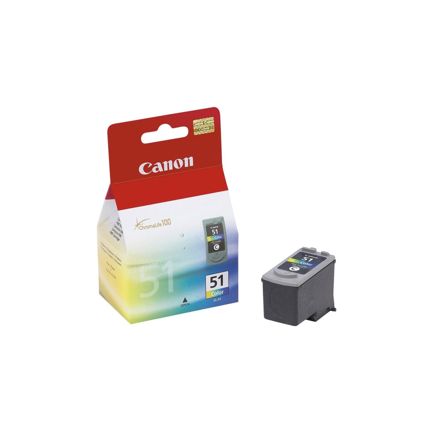 Canon, Inc Canon Cl-51 Ink Cartridge - Color - Inkjet - 450 Page - 1 Pack