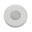 Wattstopper Motion Sensor, Pir Tile Ceiling Mount Occupancy Sensor, 1200 Sq. Ft, 24V White