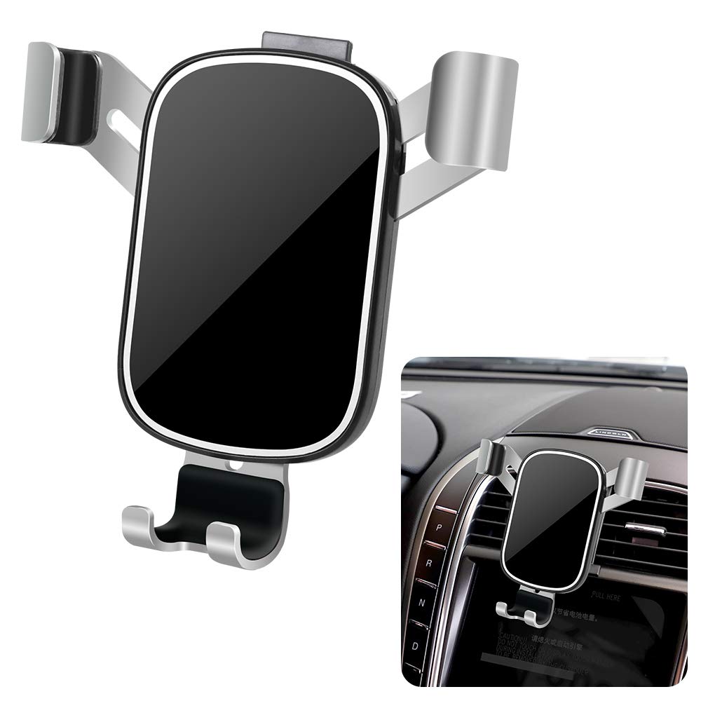 musttrue Car Phone Holder for Lincoln Nautilus 2019 2020 SUV Auto Interior Accessories Best Cell Phones Mount Cellphone Mobile Cradle Charging