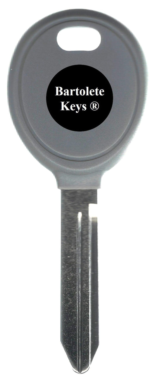 Bartolete Keys Replacement/Compatible with Transponder Key Blank Fits Jeep Wrangler with Do It Yourself Programming Instructions