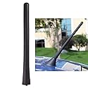 Bingfu Universal Vehicle Roof Mount Antenna Mast 6.3 inch Rubber Car Antenna Replacement