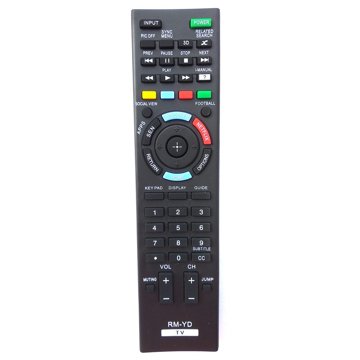 Universal Remote for Sony TV KDL-60W850B XBR-55X850B XBR-55X900B XBR65X850B XBR-65X850B XBR65X900B XBR65X950B XBR70X850B XBR79X900B XBR85X950B