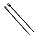 Conext Link 100 Nylon Cable Wire Zip Ties Mounting Hole Nail Screw 50 LBS 10" Inch Black ?19190?