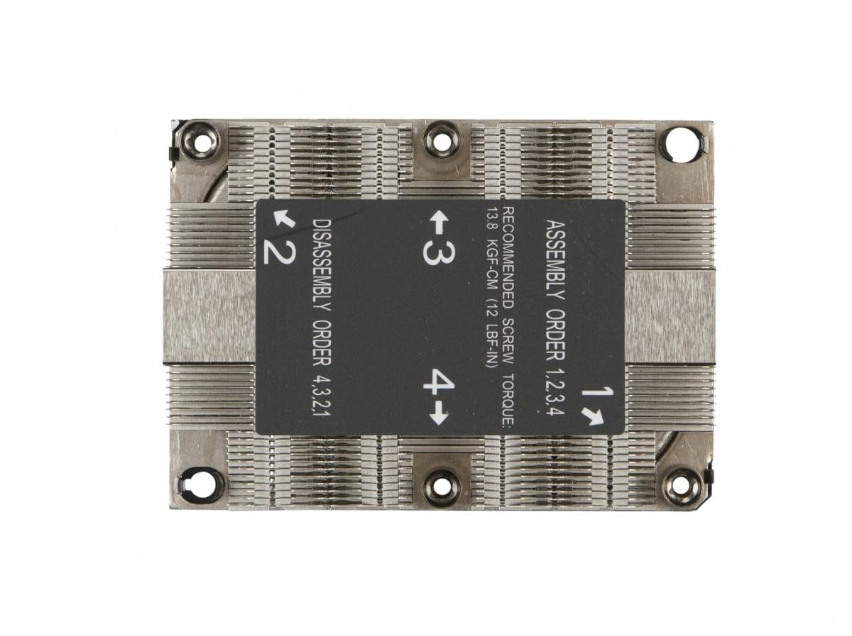 Supermicro SNK-P0067PSMB LGA 3647-0 1U X11 Purley Platform CPU Heat Sink