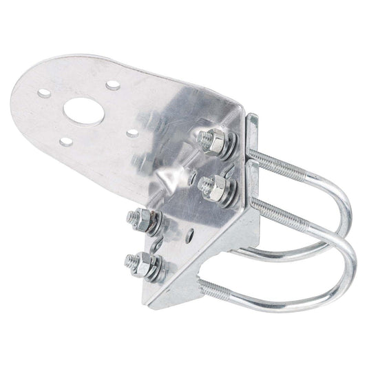 Antenna Mast Clamp with U-Bolts for Ham UHF VHF CB Cellular Trucker Antenna,Antenna Mount Bracket for N Female Type Connector,Attic/Outdoor Antenna