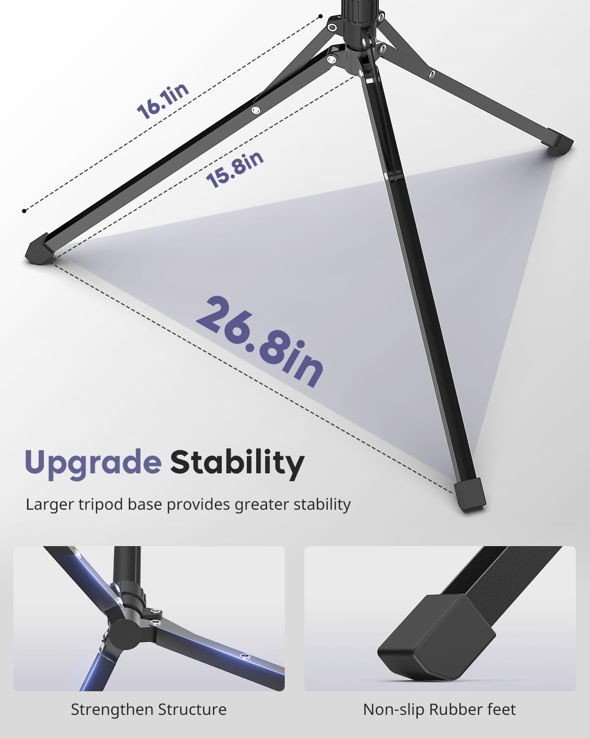 Aureday Phone Tripod, 92" Cell Phone Stand with 15" Gooseneck, Remote and Phone Holder, Overhead & Selfie Stick for Recording/Watching/Vlog
