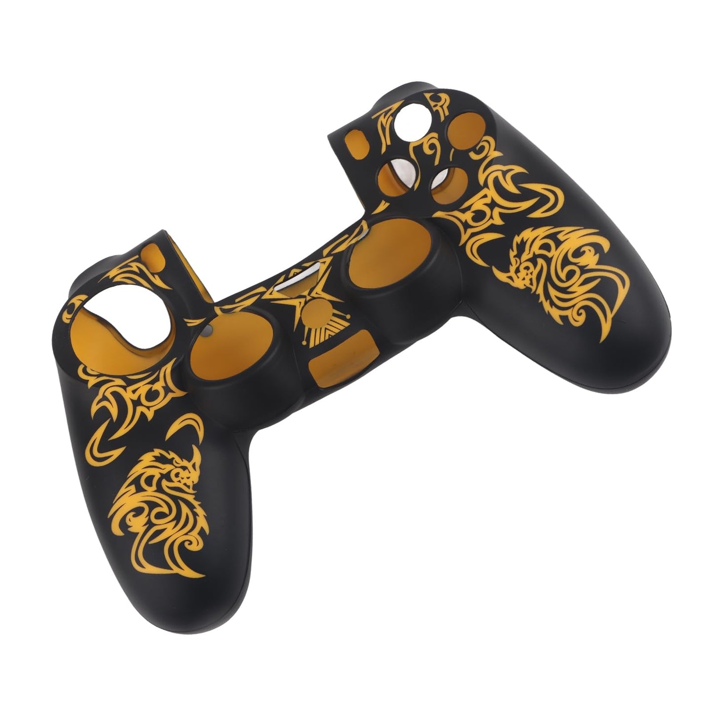 Wendry Silicone Cover for Controller, Skin Grip Shell Cover for Controller, Easy Install or Remove Soft Cover, Case Protector Compatible for (Yellow)