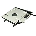 Nimitz 2nd HDD SSD Hard Drive Caddy for Lenovo Ideapad Y400 Y410p Y430p with Bezel