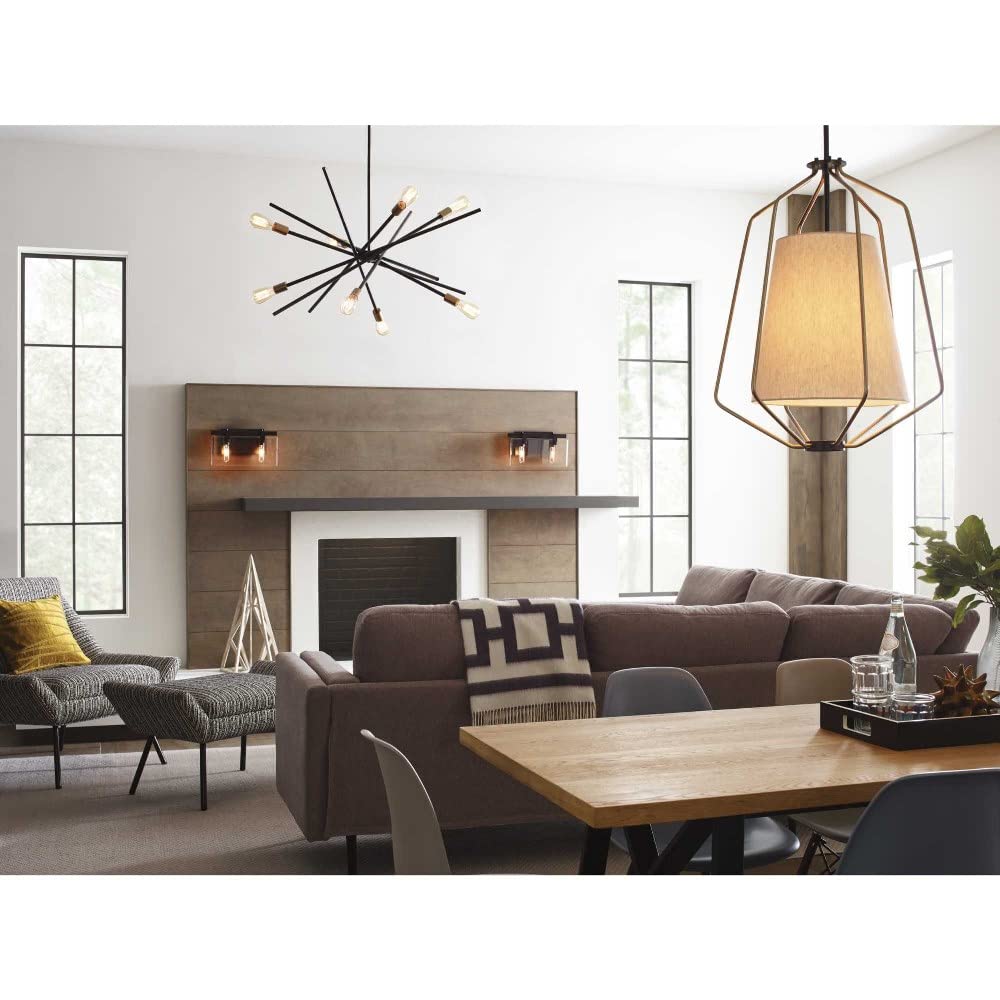 Progress Lighting P300106-009 Glayse Two-Light Bath, Grey