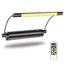 LUXSWAY Picture Light - Battery Powered, Wireless Remote Control, Rotatable Art Display Light, Dimmable for Picture Artwork and Mirror