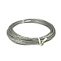 100' 6/20 Coated Guy Wire & Guy Ring for Antenna Mast up to 2.25" EZ 60 EZ 43-A