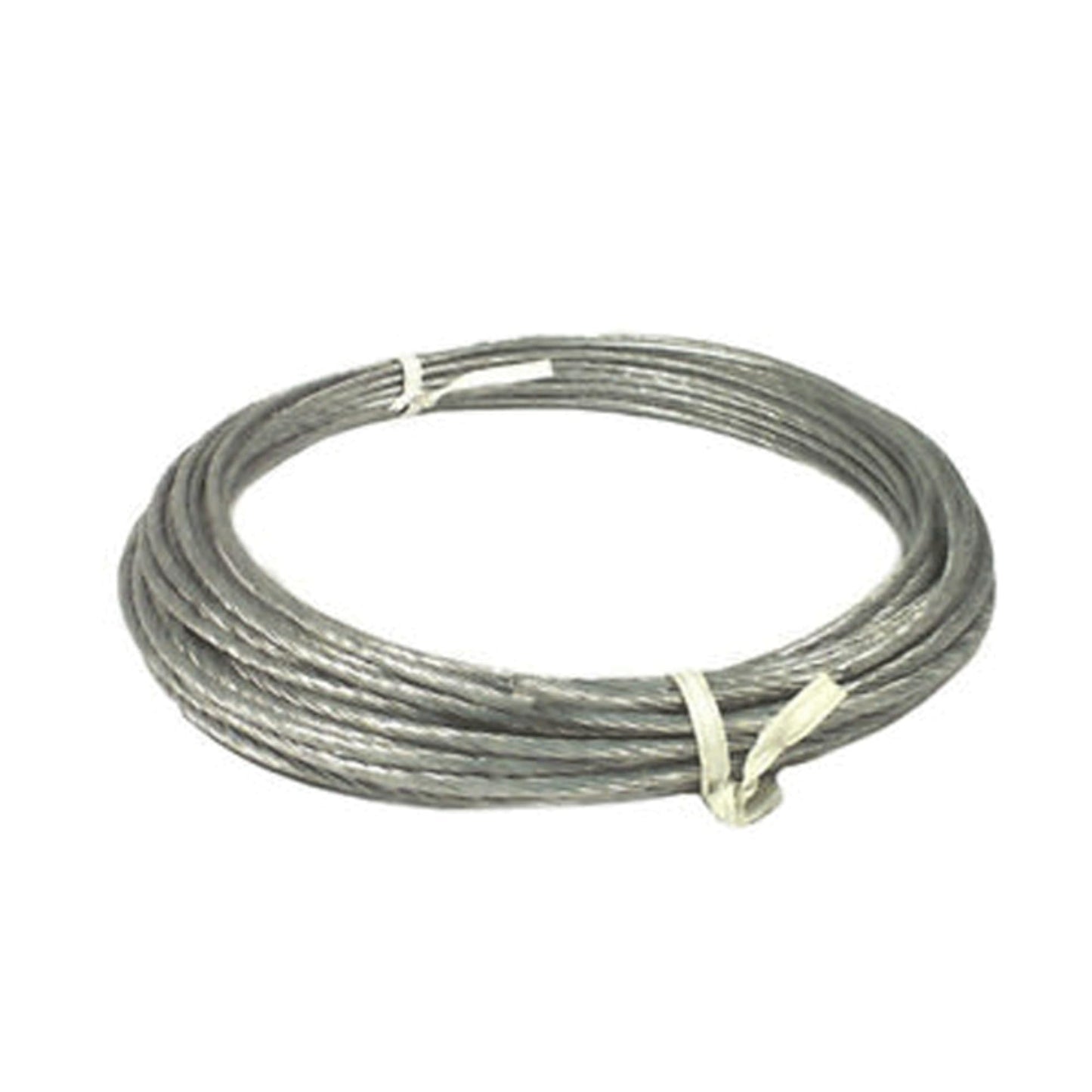 100' 6/20 Coated Guy Wire & Guy Ring for Antenna Mast up to 2.25" EZ 60 EZ 43-A