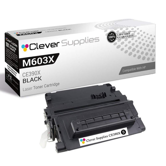 CS Replacement Toner Cartridge Compatible with HP M603XH CE390X Black