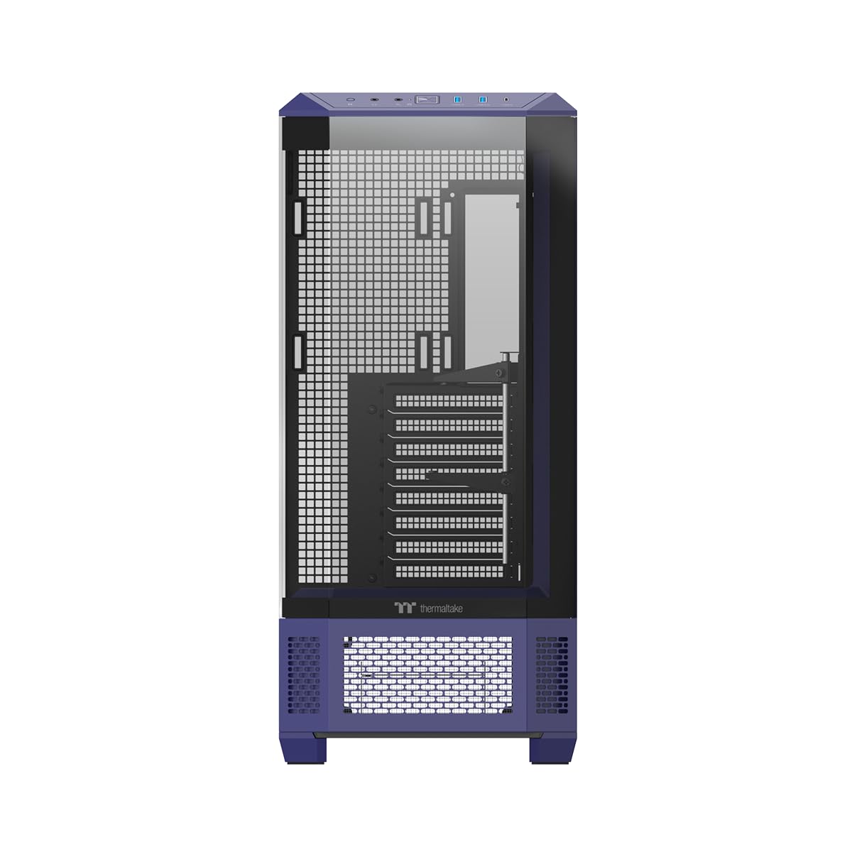 Thermaltake View 600 TG; Full Tower; 420mm Radiator Support; 480mm GPU Clearance; Hidden Connector Support; Rotatable PCIe Slots; 220mm PSU Clearance;