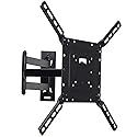 VideoSecu Full Motion TV Wall Mount for Most 24 28 32 37 39 40 42 43 47 48 49 50 55 LCD LED Flat Panel HDTV TV Tilt Swivel Articulating Mount Bracket