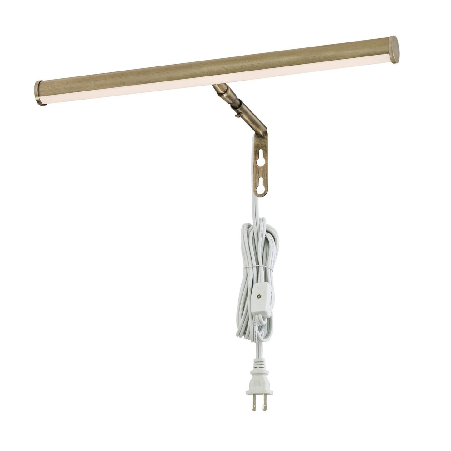 Westinghouse Lighting 7500600 14-Inch LED Picture Light, Antique Brass
