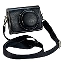 SZHSYJY ZV-1F Case,Camera Case for Sony ZV-1F/ ZV-1 II/ZV-1M2 Digital Camera,Digital camera PU leather storage bag with removable shoulder strap.