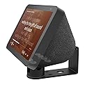 Wall Mount Stand for Echo Show 8, Aluminum Swivel Stand, Stand for Amazon Echo Show 8 & Echo Show 5, Horizontal 360 Rotation Longitudinal Angle Change