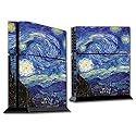 MightySkins Skin Compatible with Sony PS4 Console - Starry Night | Protective, Durable, and Unique Vinyl Decal wrap Cover | Easy to Apply, Remove,