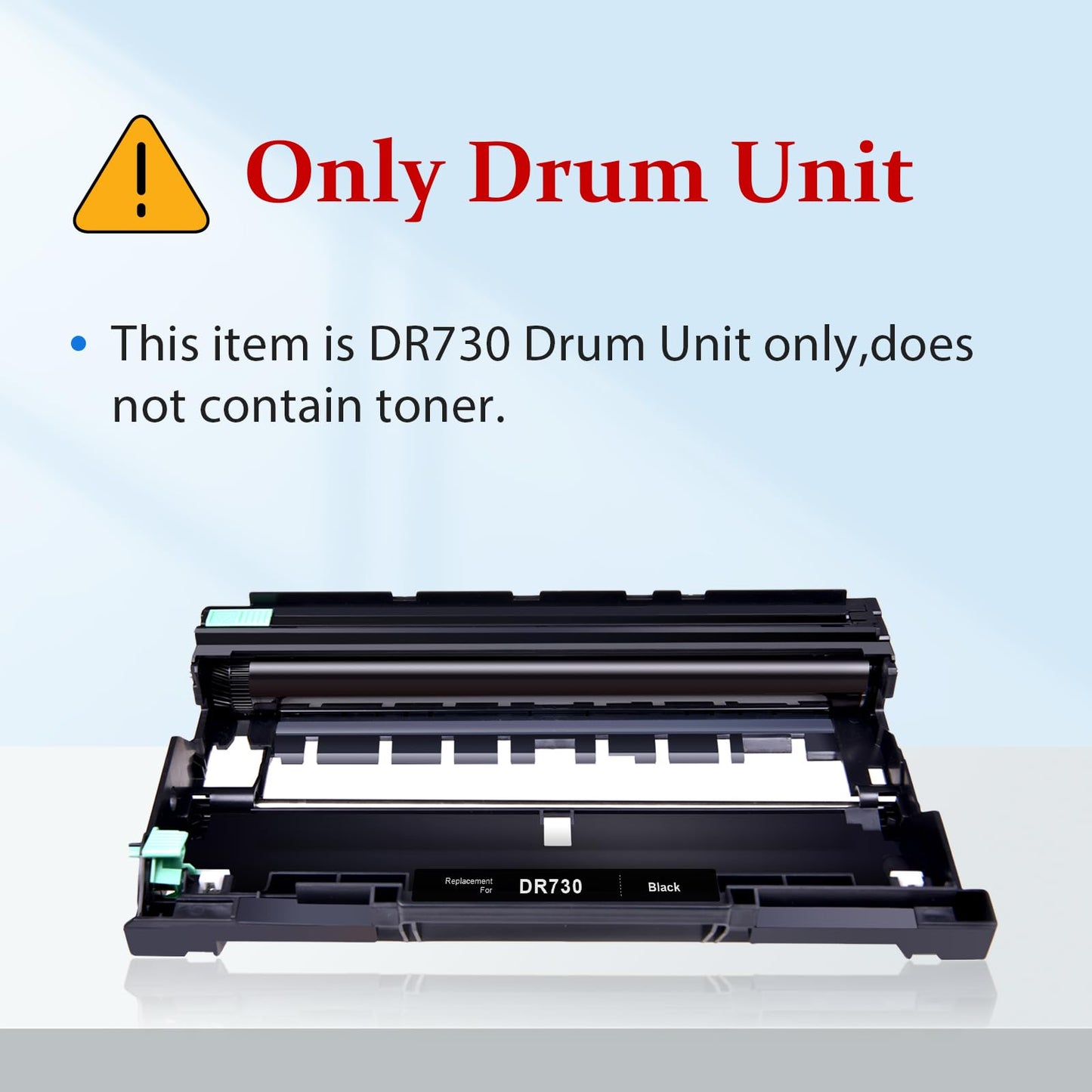 myCartridge Compatible DR730 Drum Unit Replacement for Brother DR-730 DR730 DR 730 to Compatible with MFC-L2710DW MFC-L2750DW HL-L2370DW HL-L2395DW