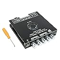 ZK-HT21 TDA7498E Bluetooth Amplifier Board 160W×2+220W Subwoofer 2.1 Channel Audio Receiver Power Amplifier Module with Treble and Bass Control