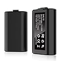 Bcofo Rechargeable Battery Pack for Xbox Series X|S/One, 2 Pack 4440mWh 3.7V Battery Pack for X-Box One/S/X/Elite All Xbox Controllers Supports Use