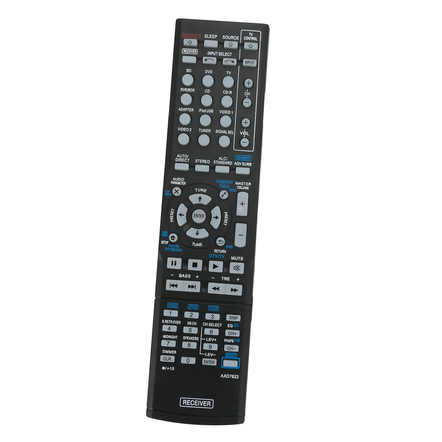 AXD7622 Replaced Remote Control fit for Pioneer VSX-921-K VSX-821-K VSX-921 VSX-821 VSX-826 AV Receiver