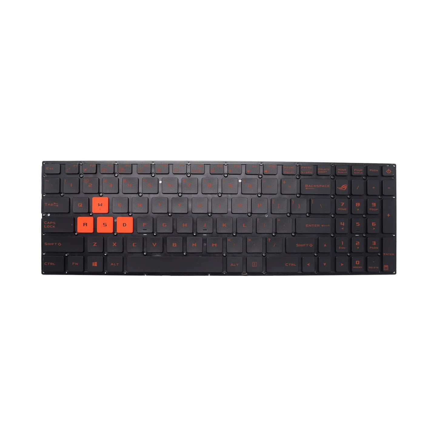 New Keyboard Replacement for ASUS ROG Strix GL702 GL702VT GL702VS GL702VM GL502V GL502VM GL502VS GL502VT GL502VY with Backlit no Frame Red